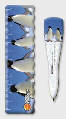 sady pravítek se zvířátky - tučňáci